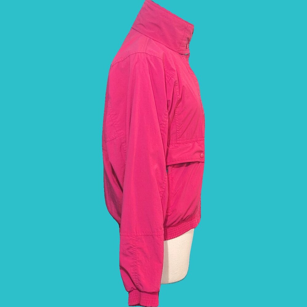 Helly Hansen LIFA Vintage Hot Pink Light Weight Shell Jacket Size M Preowned - Picture 4 of 10